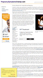Mobile Screenshot of pregnancysymptomscramps.com